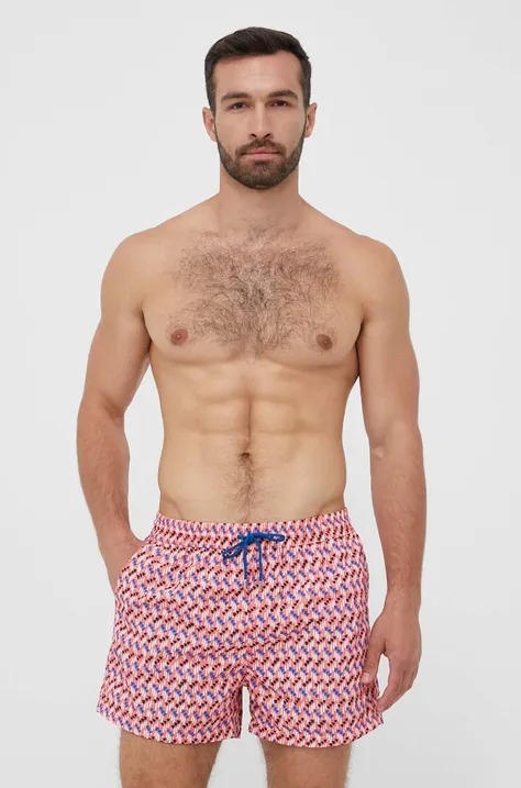 Kratke hlače za kupanje Paul Smith boja: narančasta