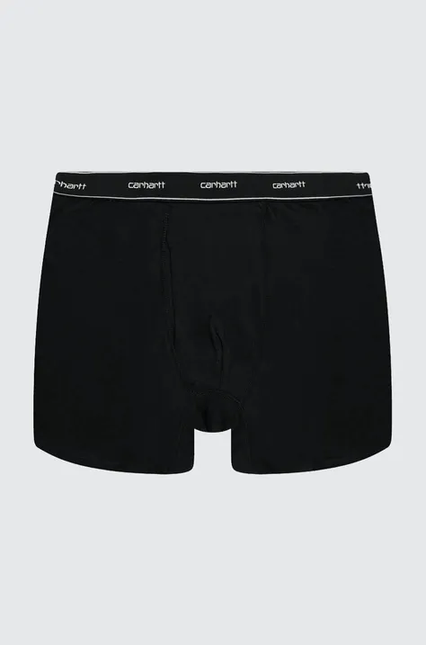 Boxerky Carhartt WIP 2-pack pánské, černá barva, I029375-BLACK
