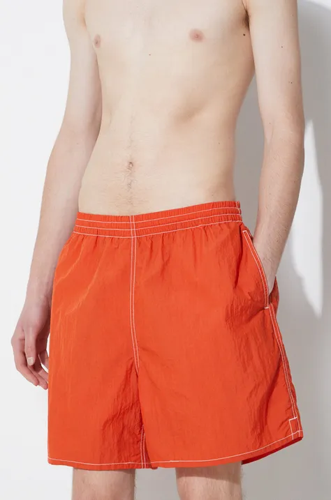 Gramicci swim shorts orange color