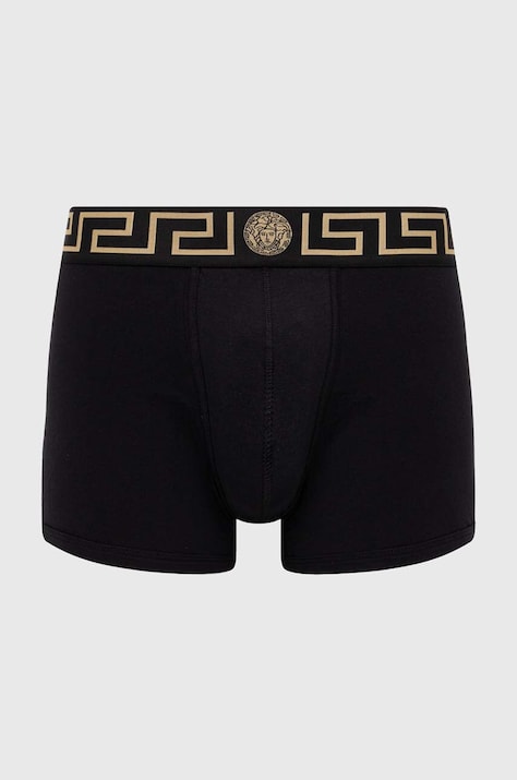 Boxerky Versace pánské, černá barva, AU10028 A232741