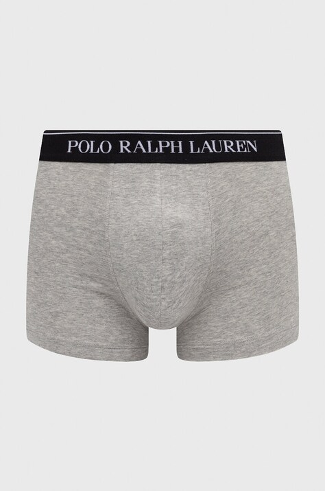 Боксери Polo Ralph Lauren 3-pack — AA00-BIM0SM, сірий — фото 2
