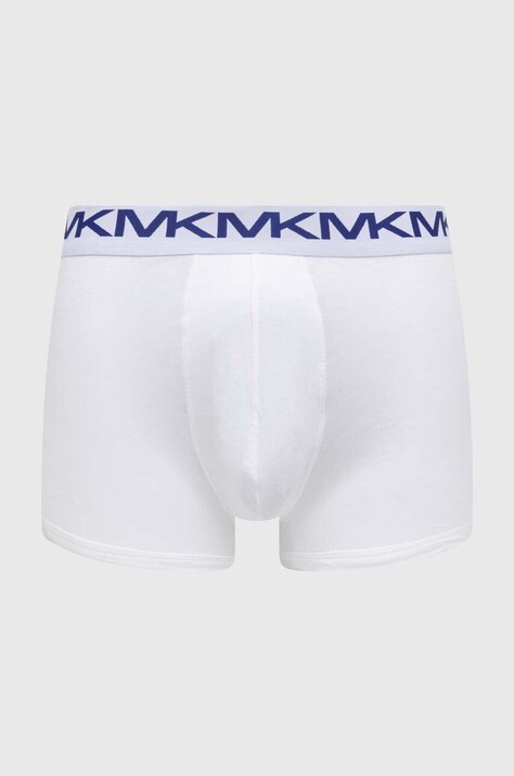 Michael Kors boxeri 3-pack barbati, culoarea alb