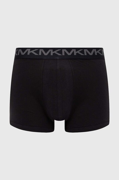 Michael Kors boxeri 3-pack barbati, culoarea negru