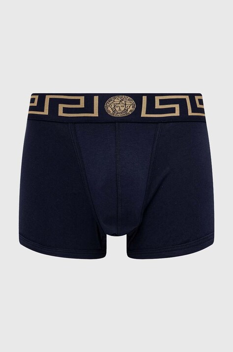 Versace boxeri barbati, culoarea albastru marin