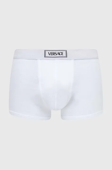 Boxerky Versace pánské, bílá barva, 1014037 1A09410