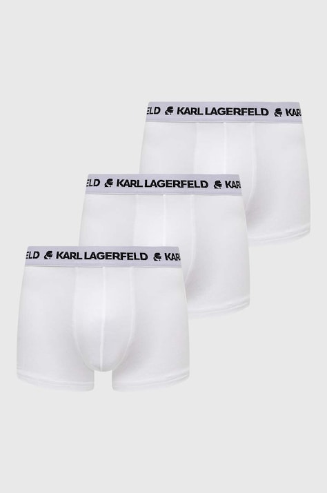 Karl Lagerfeld boxeralsó 3 db fehér, férfi