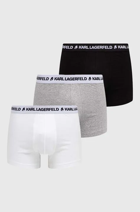 Bokserice Karl Lagerfeld 3-pack za muškarce, boja: tamno plava