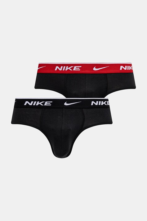 Slip gaćice Nike 2-pack za muškarce, boja: crna