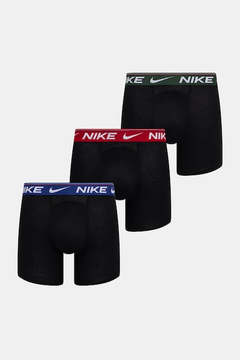 Nike bokserki 3-pack męskie kolor czarny 0000KE1257
