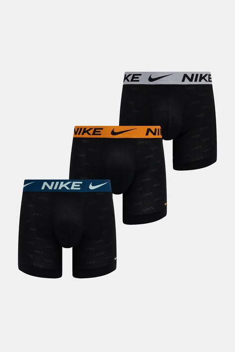 Nike bokserki 3-pack męskie kolor czarny