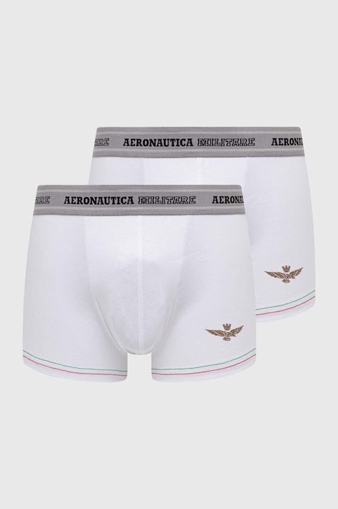 Μποξεράκια Aeronautica Militare 2-pack χρώμα: άσπρο, AM1UBX003 AM1UBX003