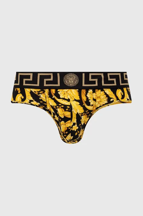 Slipy Versace pánske, zlatá farba, 1001383 1A11188