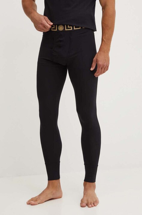 Versace jambiere funcționale culoarea negru, AU100023 1A10011
