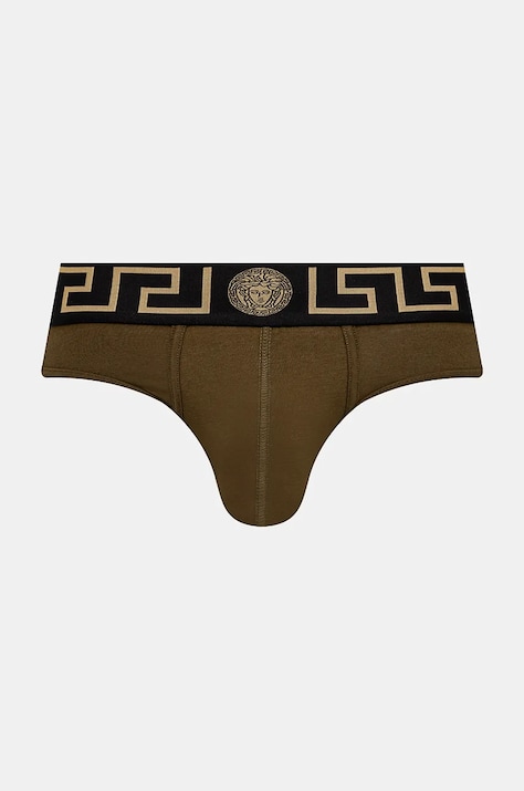 Versace mutande uomo colore marrone AU10027 1A10011