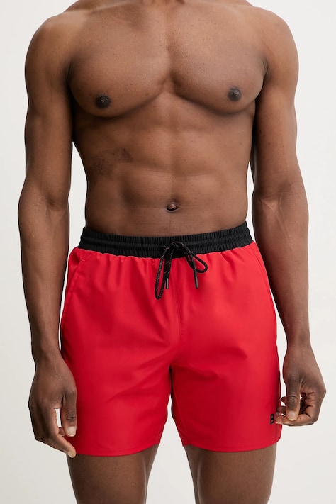 BOSS pantaloni scurti de baie culoarea rosu, 50514429
