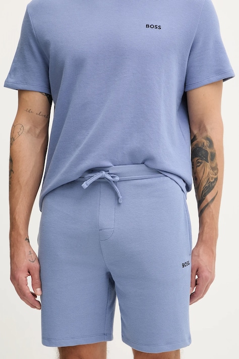 Шорты лаунж BOSS цвет чёрный 50535884