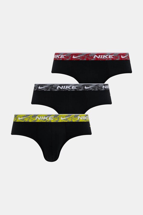 Nike slipy 3-pack męskie kolor czarny 0000KE1006