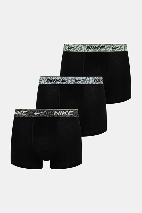 Nike boxeri 3-pack bărbați, culoarea negru, 0000KE1008