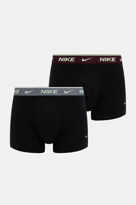 Nike bokserki 2-pack męskie kolor czarny 0000KE1085