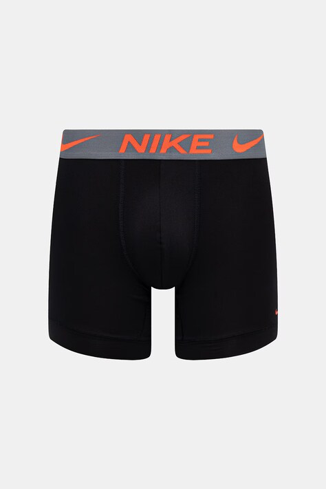 Nike εφαρμοστά μποξεράκια ανδρικά 3-pack μαύρα 0000KE1157
