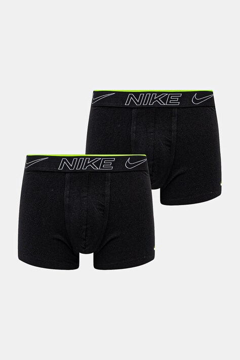 Nike boxeri 2-pack bărbați, culoarea negru, 0000KE1268