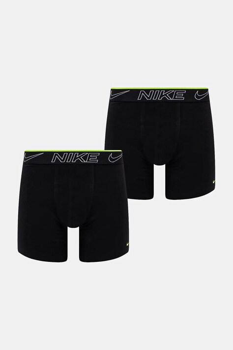 Nike boxeri 2-pack bărbați, culoarea negru, 0000KE1269