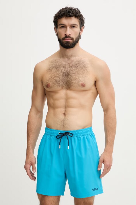 MC2 Saint Barth szorty kąpielowe męskie niebieskie COM0007