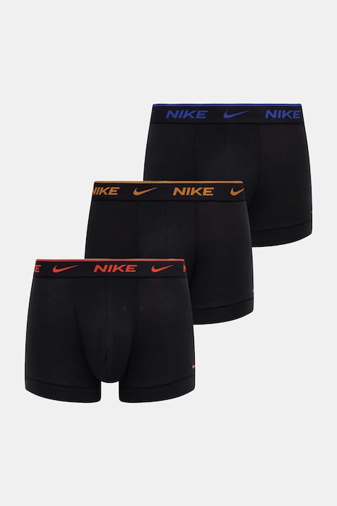 Boxerky Nike 3-pak čierna farba, 0000KE1008