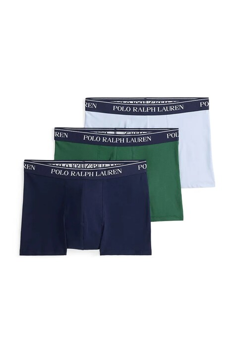 Boxerky Polo Ralph Lauren 3-pak čierna farba, 714830299