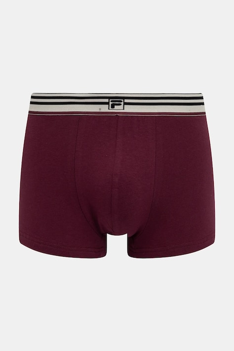 Boxerky Fila vínová barva, FU5331