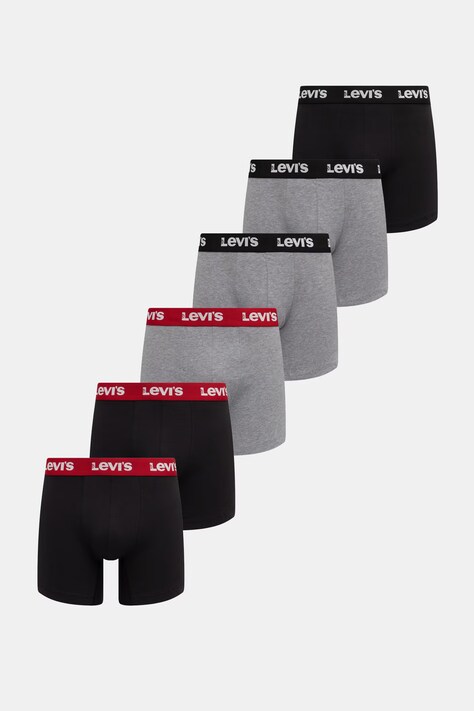 Levi's bokserki męskie 2-pack szare 37149-1223