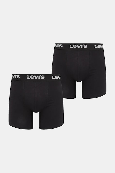 Boxerky Levi's 2-pak čierna farba, 37149-1191