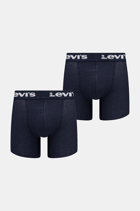 Μποξεράκια Levi's 2-pack χρώμα: ναυτικό μπλε, 37149-1192