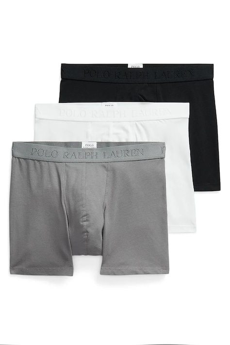 Polo Ralph Lauren bokserki z bawełną 3-pack kolor czarny 714966105