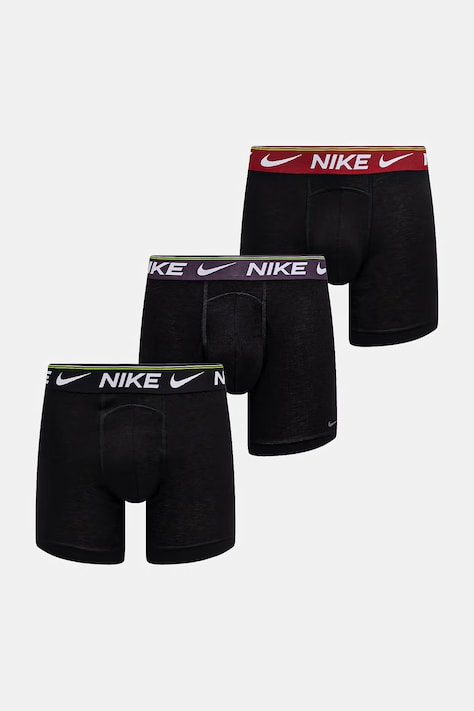 Nike bokserki dopasowane męskie 3-pack czarne 0000KE1257