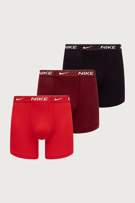 Nike Боксеры для мужчин с хлопком 3 шт. бордо NQ00KE1285