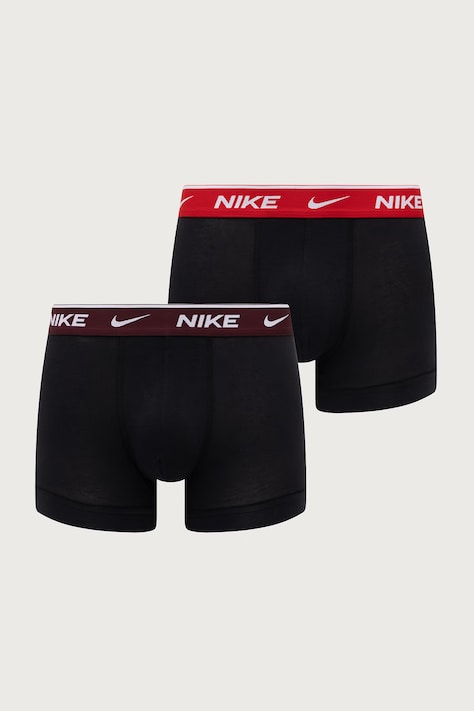 Nike Boxeri pentru bărbați, din bumbac cu elastan pachet de 2 negri NQ00KE1288