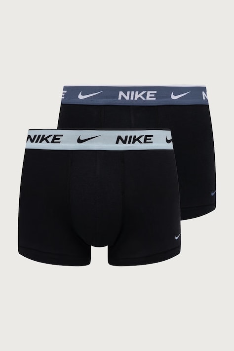 Nike Boxerky pánské bavlněné s elastanem 2-pack černé NQ00KE1288