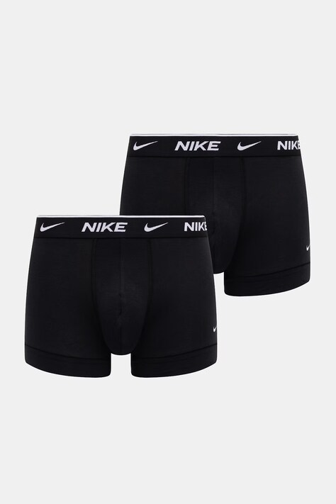 Nike bokserki męskie bawełniane z elastanem 2-pack czarne NQ00KE1288