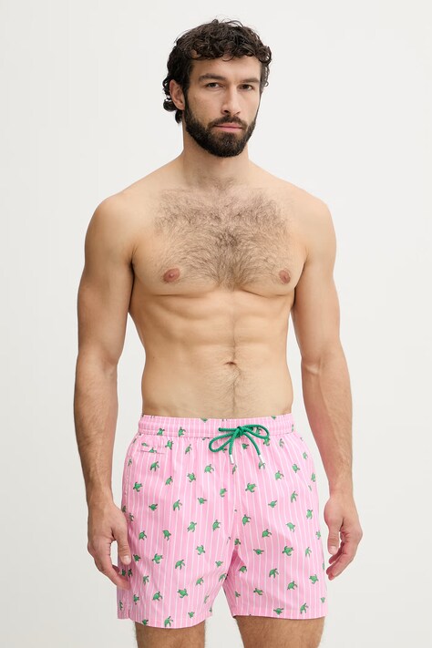 MC2 Saint Barth spodenki do pływania męskie różowe LIG0016