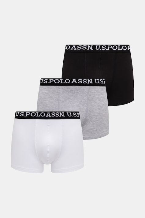 U.S. Polo Assn. bokserki USPA 3-pack kolor szary MUP4440
