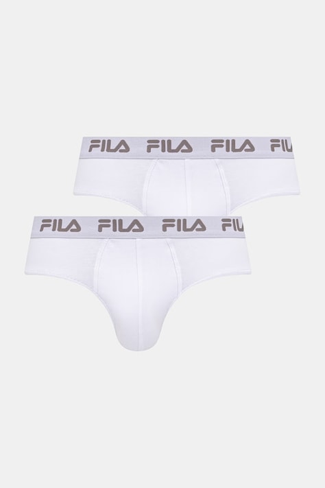 Fila slipy męskie z bawełną 2-pack białe FU5003/2