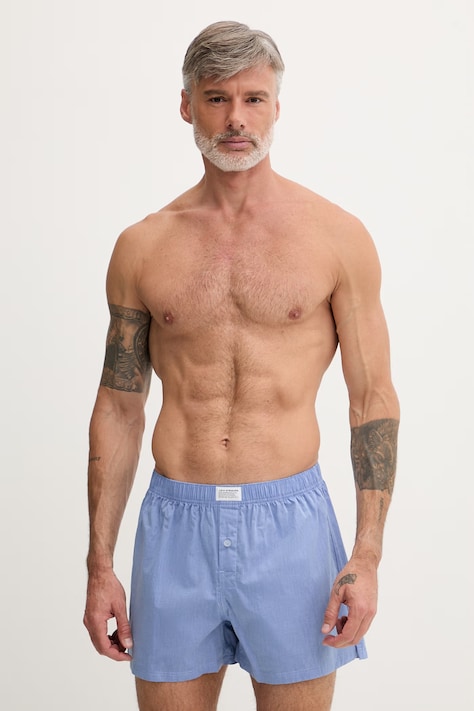 Levi's bokserki męskie bawełniane 2-pack niebieskie 37149-1237