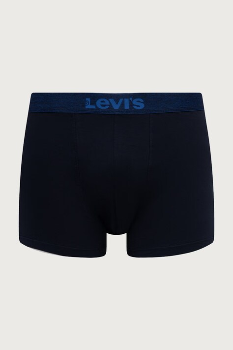 Levi's Bokserki damskie z bawełną 3-pack niebieskie 37149-1413