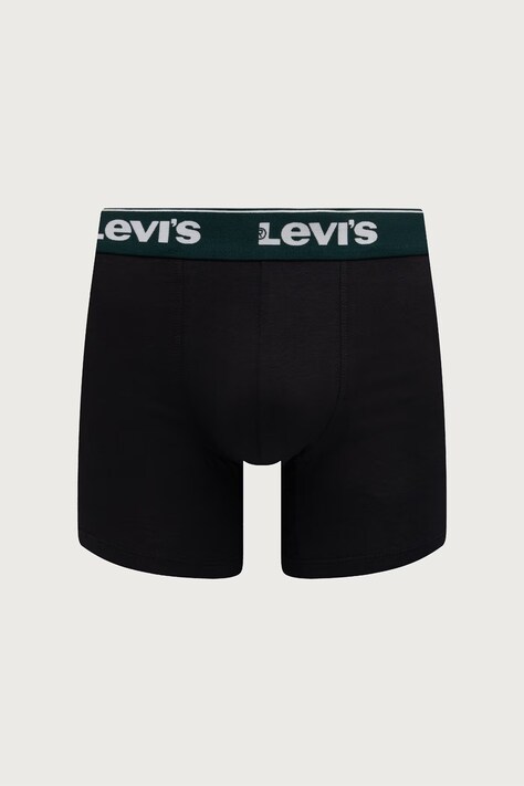 Levi's облягаючі боксери чоловічі бавовняні з еластаном 3 шт. — фото 2