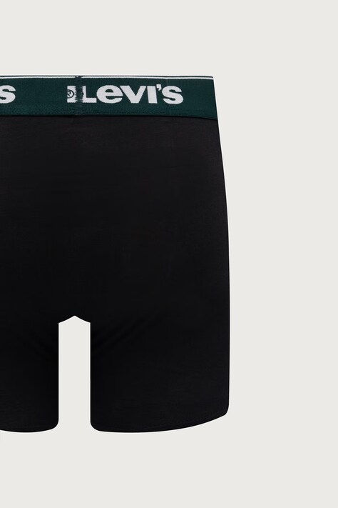 Levi's облягаючі боксери чоловічі бавовняні з еластаном 3 шт. — фото 4