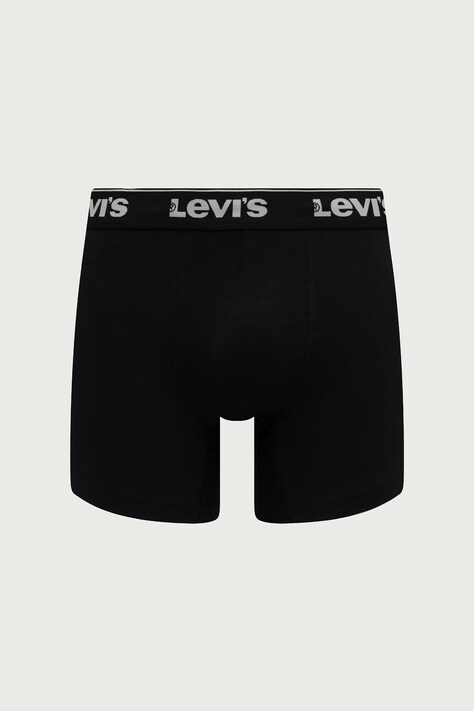 Levi's облягаючі боксери чоловічі бавовняні з еластаном 3 шт. — фото 4
