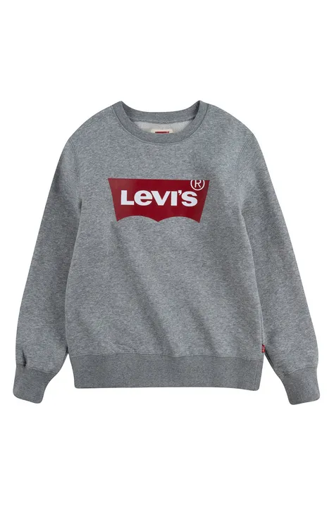 Παιδική μπλούζα Levi's χρώμα: γκρι