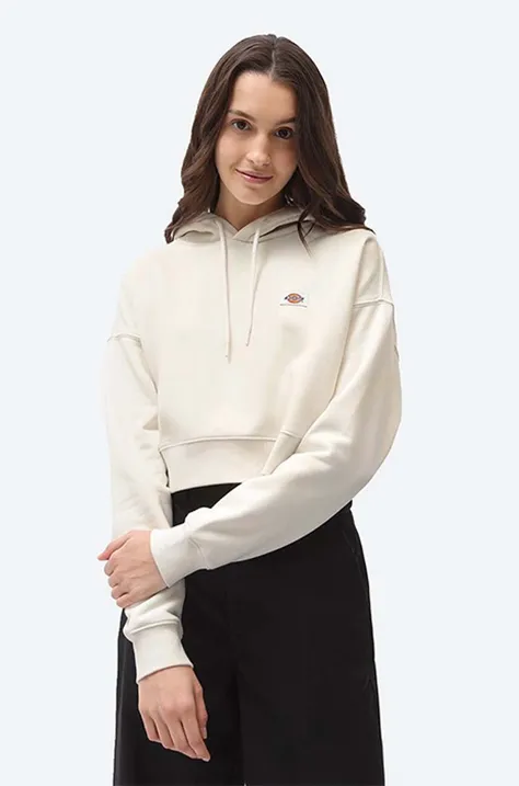 Dickies sweatshirt women's beige color