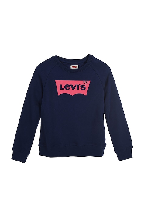 Levi's bluza copii culoarea albastru marin, cu imprimeu
